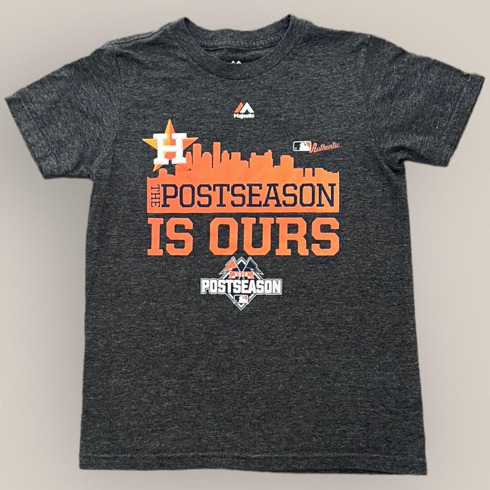 Houston Astros MLB postseason youth t shirt